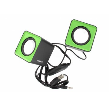 Omega HAUT-PARLEURS OMEGA 2.0 OG-01 SURVEYOR 6W VERT USB [41921]