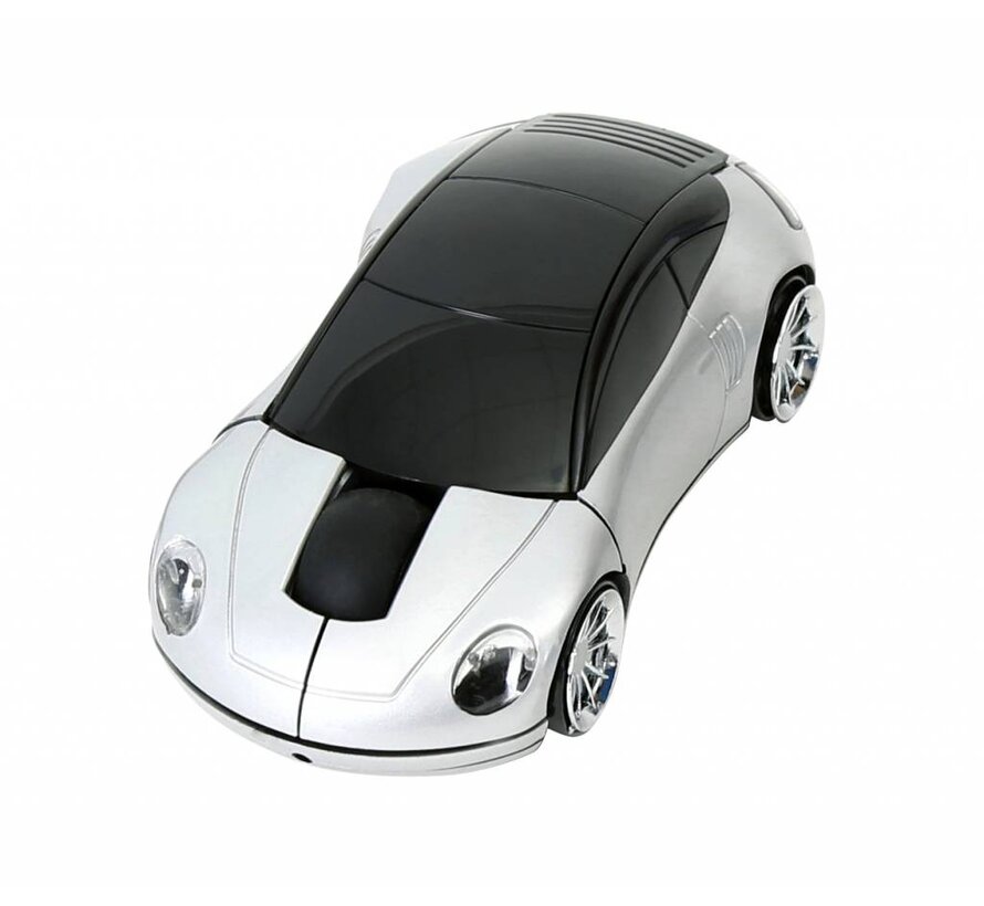 MOUSE OMEGA CAR OM-300 1200DPI WIRELESS SILVER [43253]
