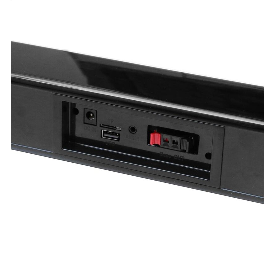 OMEGA SPEAKER OG87 SOUND BAR + SUBWOOFER 40W BLUETOOTH V2.1 BLACK [44166]