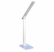 Platinet PLATINET SPECIAL LED DESK LAMP 6 with RGB GLASS BASE SILVER [44671]