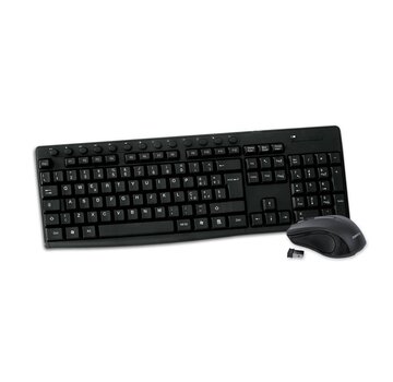 Omega KEYBOARD IT + MOUSE OMEGA OKM071B M-MEDIA W-LESS SET 2.4GHZ BLACK [44442]