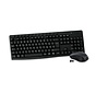 KEYBOARD IT + MOUSE OMEGA OKM071B M-MEDIA W-LESS SET 2.4GHZ BLACK [44442]