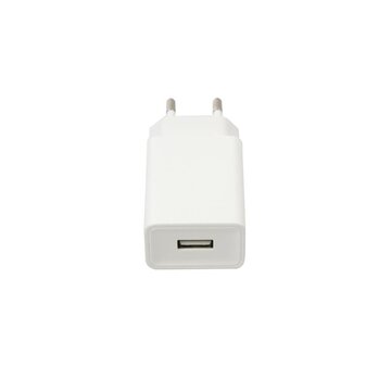 Platinet PLATINET WALL CHARGER 1xUSB 2A WHITE