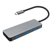 Platinet PLATINET MULTIMEDIA ADAPTER USB TYPE-C TO USB 3.0 4-PORT