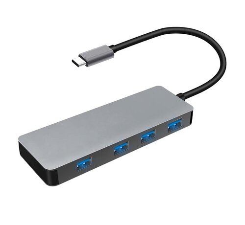 Platinet PLATINET MULTIMEDIA ADAPTER USB TYPE-C TO USB 3.0 4-PORT
