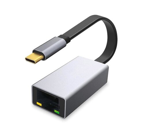Platinet ADAPTATEUR MULTIMEDIA PLATINET Type-C vers RJ45 1000Mbps