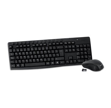 Omega KEYBOARD ES+ MOUSE OMEGA OKM071B M-MEDIA W-LESS SET 2.4GHZ BLACK [44441]
