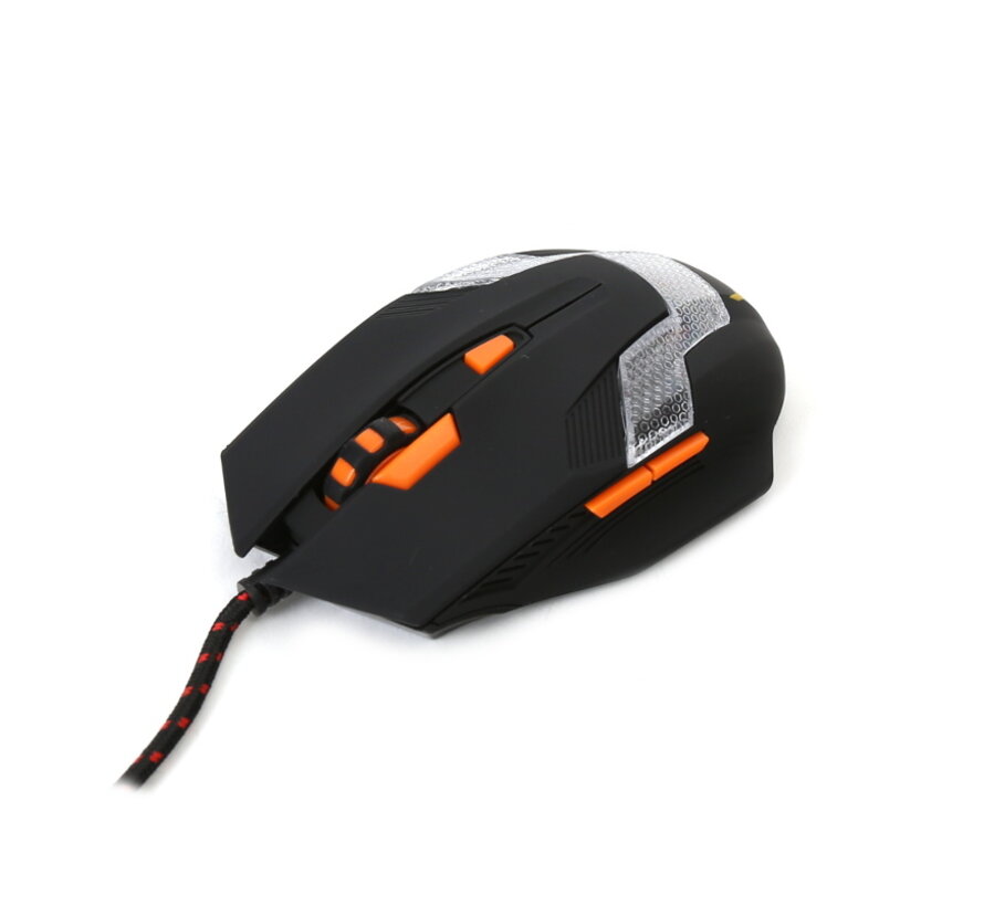 MOUSE OMEGA VARR OM-266 GAMING 800-1200-1600-2400 6D + MOUSE PAD [43255]