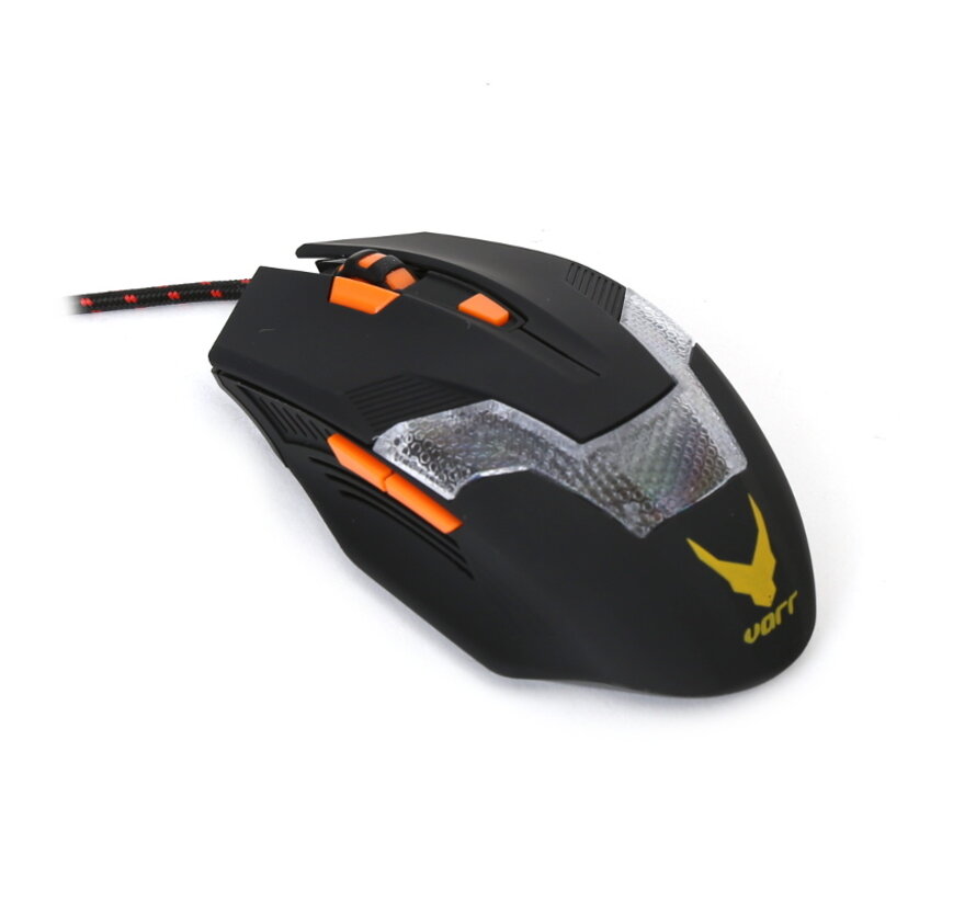 MOUSE OMEGA VARR OM-266 GAMING 800-1200-1600-2400 6D + MOUSE PAD [43255]