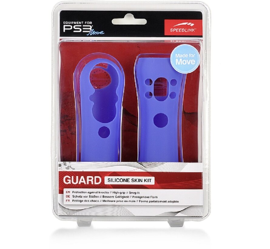 SPEEDLINK GUARD Silicone Skin Kit for PS3 Move blue SL-4319-SBE