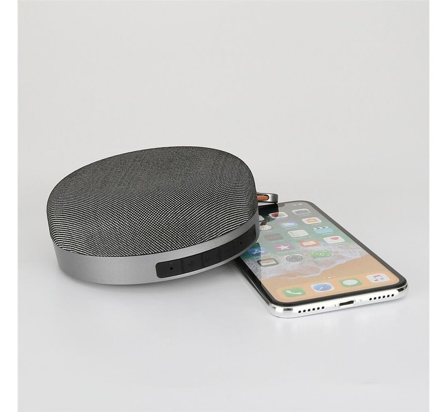 ENCEINTE PLATINET PMG7 BLUETOOTH 5W GRIS [44610]