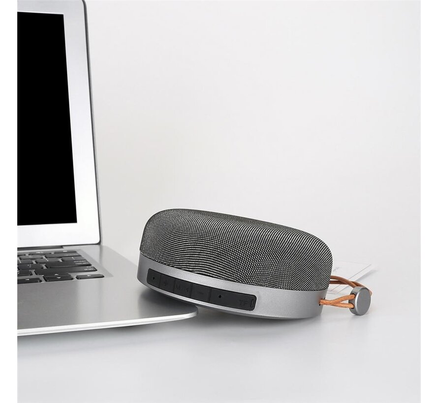 PLATINET SPEAKER PMG7 BLUETOOTH v5.0 5W FM MICROSD STEEL GREY [44610]