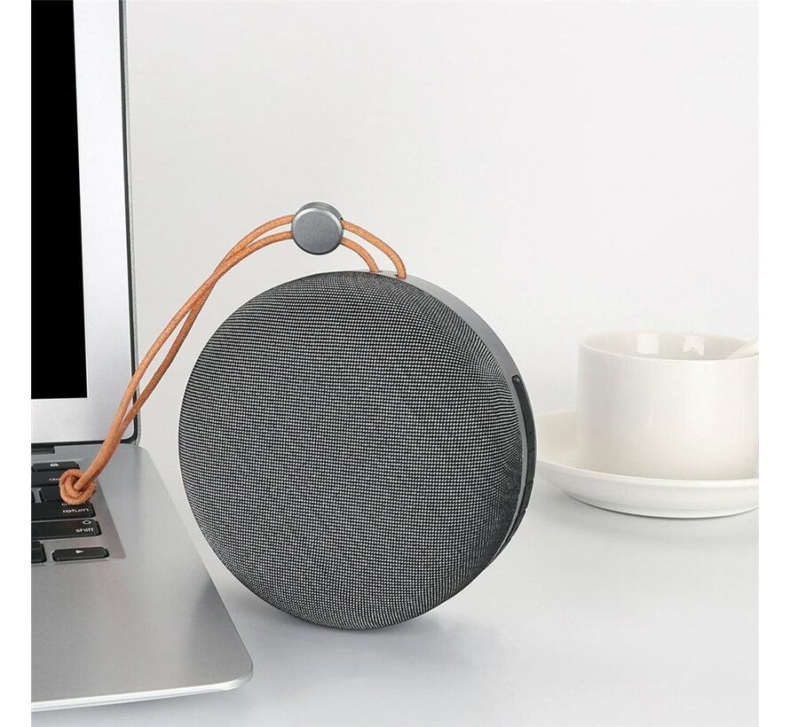 PLATINET SPEAKER PMG7 BLUETOOTH v5.0 5W FM MICROSD STEEL GREY [44610]