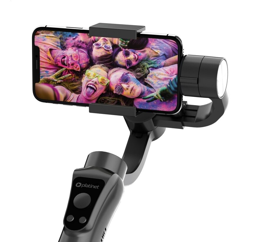 STABILISATEUR D'IMAGE 3-AXES AVEC TREPIED POUR SMARTPHONE [44855]