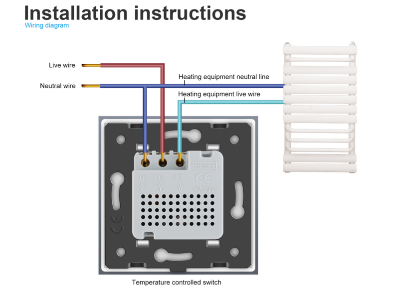 Design Thermostat Central Heating Central