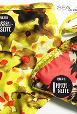 BIKINI HOSE, wendbar für 2 Looks in 1  -  Muster Lemon garden flower & Orange flower