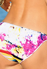 BIKINI HOSE - klassische Form, wendbar - 2 Looks in 1 style  -  Muster  Baby Flower  & Collage