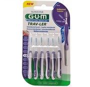 GUM Gum Travler Ragers 1.2mm Paars - 6 stuks
