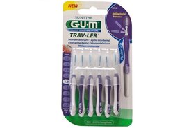 GUM Trav-ler Ragers 1.2mm Paars - 6 stuks