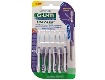 GUM Trav-ler Ragers 1.2mm Paars - 6 stuks