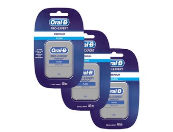 3x Oral-B Flosdraad Pro-Expert Advanced 50 meter