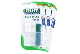 GUM Soft Picks Original Large – 3 x 40 stuks – Voordeelverpakking
