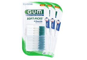 GUM Soft Picks Original Large – 3 x 40 stuks – Voordeelverpakking