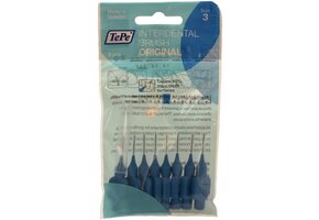 Tepe Origineel Blauw - 0,6Mm - Ragers - 3 X 8 Stuks - Voordeelverpakking - Blisters