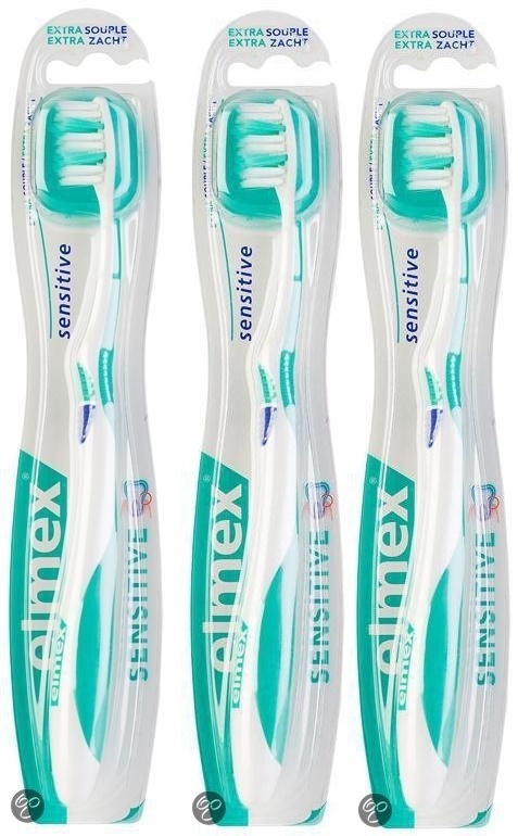 Elmex Extra Soft - 3 Stuks- Tandenborstel - Voordeelverpakking