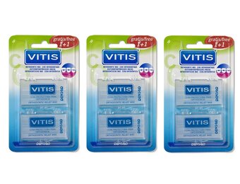 Vitis Orthodontic Wax - 3 x 2 Stuks - Voordeelverpakking