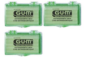 GUM Orthodontic Wax voor beugels - 3 stuks
