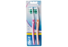 Oral B 123 Classic Care Tandenborstel Medium - 2 stuks