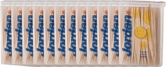 Jordan Extra Dun - 3X 140 St - Tandenstoker - Voordeelverpakking