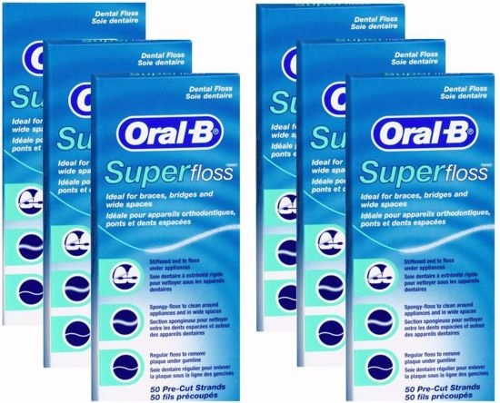 Oral-B Superfloss | 6 Stuks | Voordeelverpakking