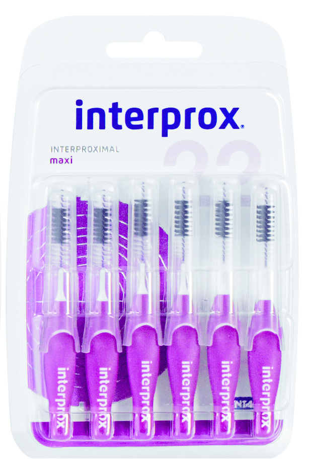 Interprox Premium-Maxi 6Mm, Paars (Blister 6 Stuks)