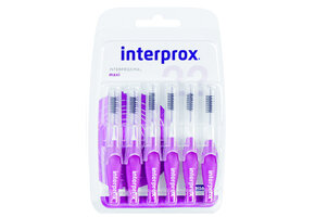 Interprox Premium Maxi - 6,0Mm - Paars - Ragers - 3 X 6 Stuks - Voordeelverpakking