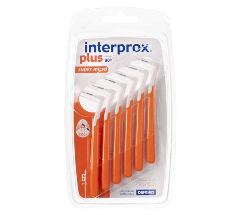 Interprox Plus Super Micro 2mm Oranje - 6 stuks