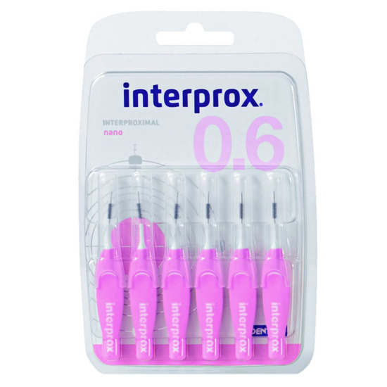 Interprox Premium Nano 1.9mm Roze - 6 stuks