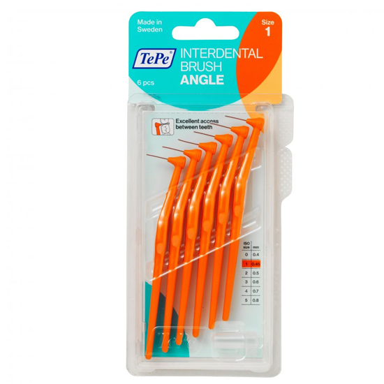 TePe Angle Interdentale Ragers 0.45 mm Oranje - 6 stuks