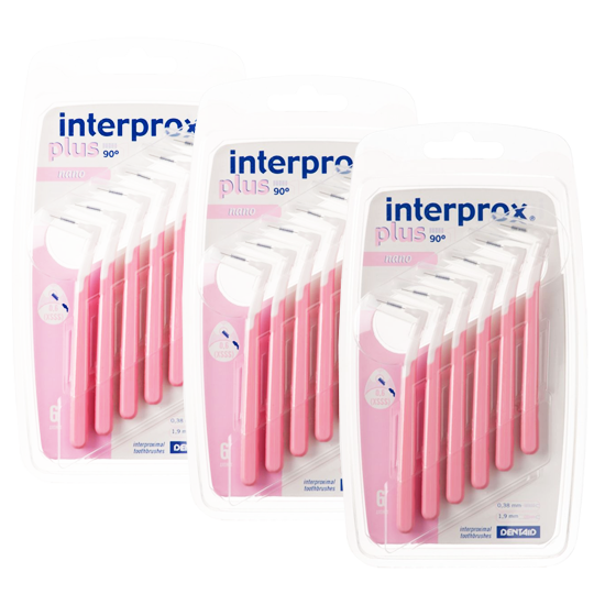 Interprox Plus Roze - 18 stuks - Voordeelverpakking - Kiesrijk