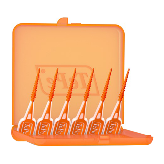 TePe ragers Easypick Xs/S Oranje - 108 Stuks - Voordeelverpakking