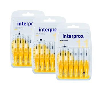 Interprox Interprox Premium Mini 3mm Geel - 3 x 6 stuks - Voordeelverpakking