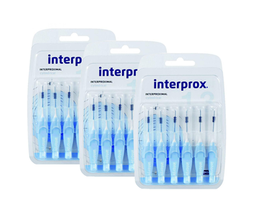 Interprox Interprox Premium Cylindrical 3.5mm Lichtblauw - 3 x 6 stuks - Voordeelverpakking