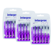Interprox Interprox Premium Maxi 6mm Paars - 3 x 6 stuks - Voordeelverpakking