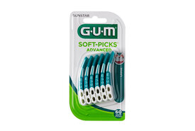 GUM Tandenstokers Soft-Picks Advanced Large | 60 stuks
