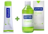 Vitis orthodontic tandpasta + mondspoeling