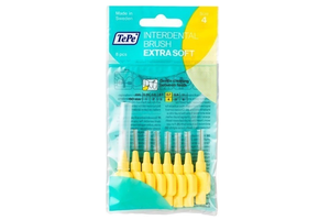 TePe Interdentale Ragers Extra Soft 0.7 mm Lichtgeel - 8 stuks