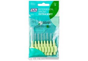 Tepe Interdentale Ragers Extra Soft 0.8 mm Lichtgroen - 8 stuks