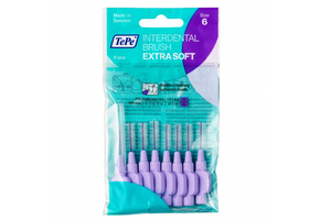 Tepe Interdentale Ragers Extra Soft 1.1 mm Lichtlila - 8 stuks