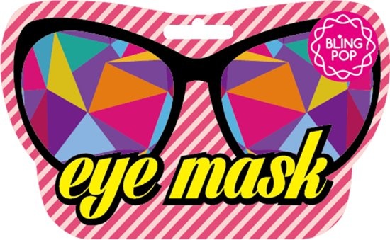 Bling Pop - hydraterend vel oogmasker met collageen - collagen healing sheet eye mask
